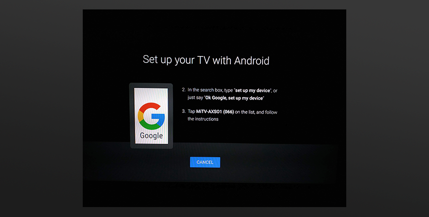 Set Up Your OK Google Device On Your TV