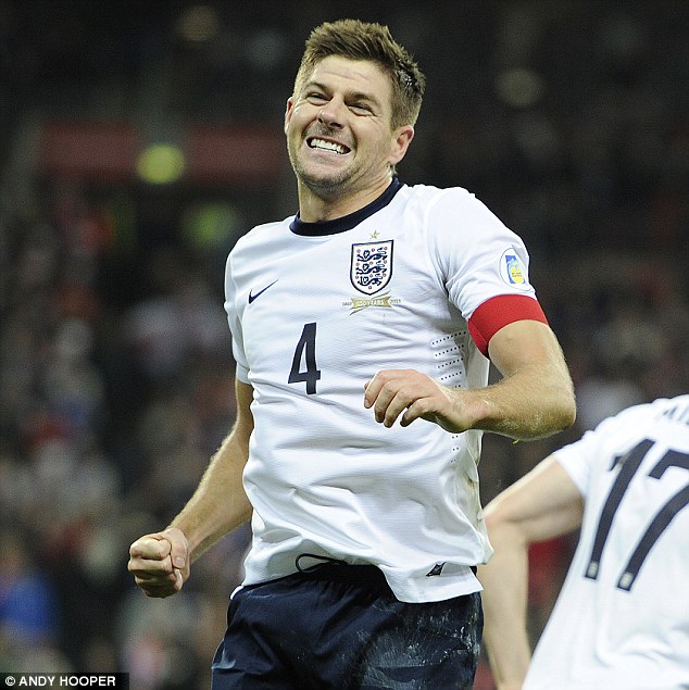 Steven Gerrard retires from international football