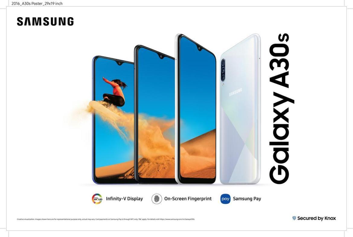Samsung launches Galaxy A30s and 50s in India