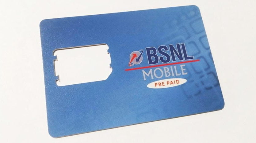 BSNL SIM Cover Light