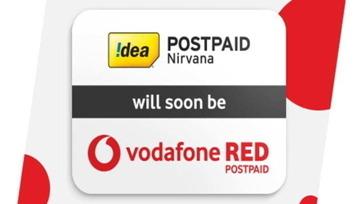 Idea Postpaid Nirvana will soon be Vodafone Red Postpaid