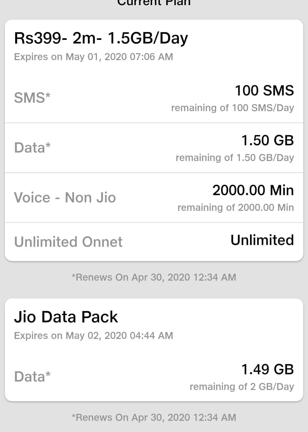 Reliance Jio offering free 2 GB per day data to random users