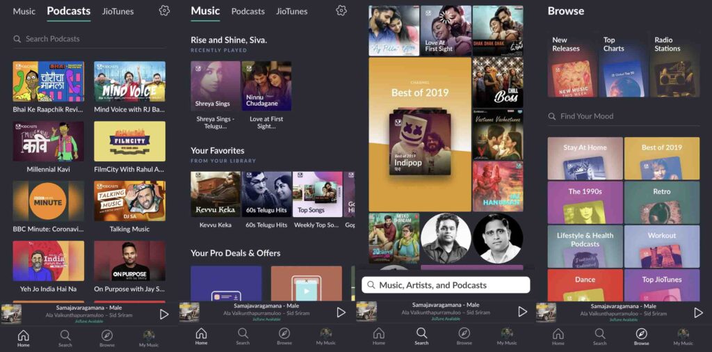 JioSaavn gets a design rehaul on iOS with 6.11 version