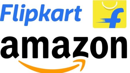 Flipkart-Amazon-logo