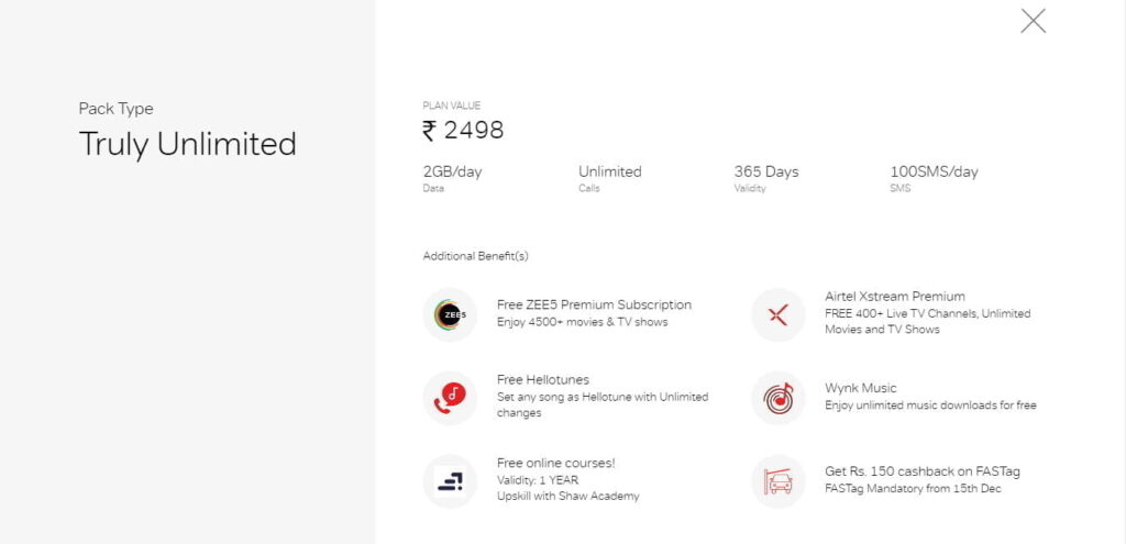 Bharti Airtel now offering 1 year Shaw Academy subscription with prepaid plans