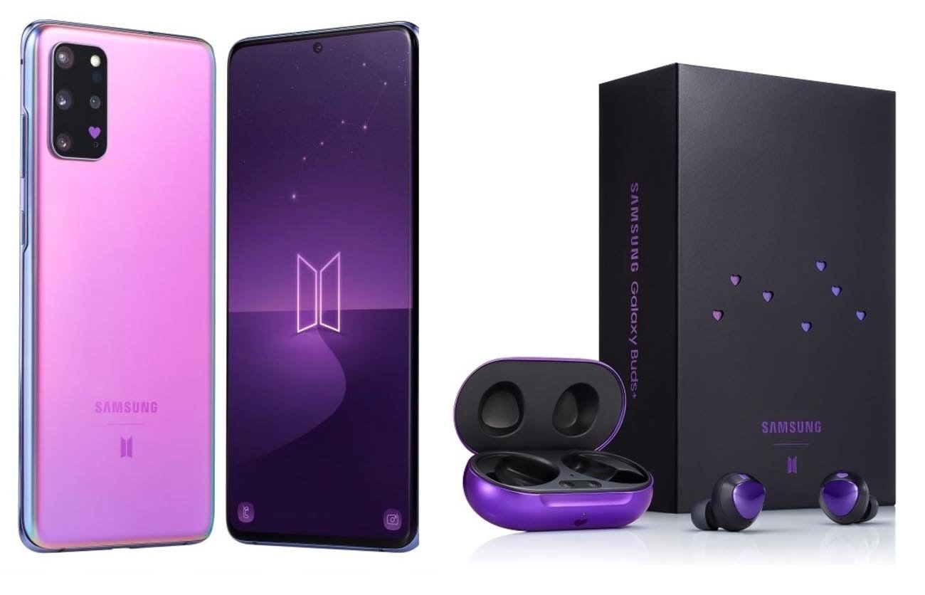 samsung galaxy s20 x bts edition