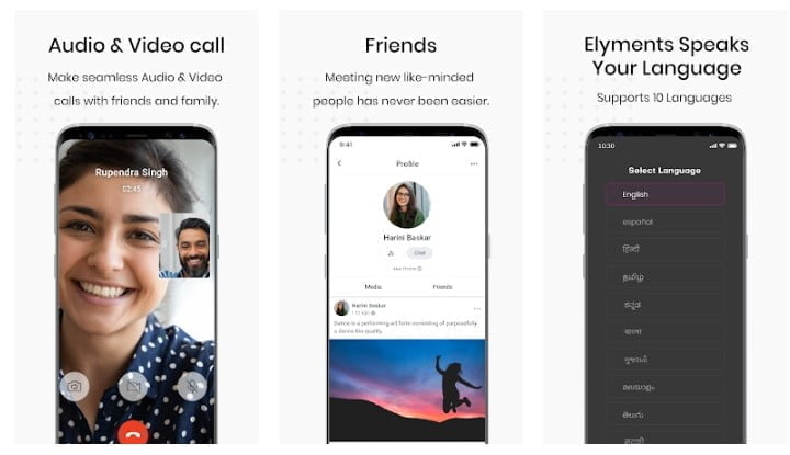 Vice President Naidu launches India's social media app 'Elyments'