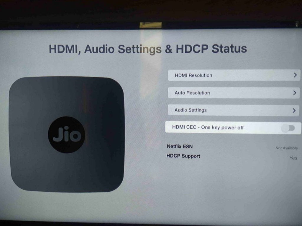 JioFiber STBs get firmware update, Netflix ESN and HDCP Support