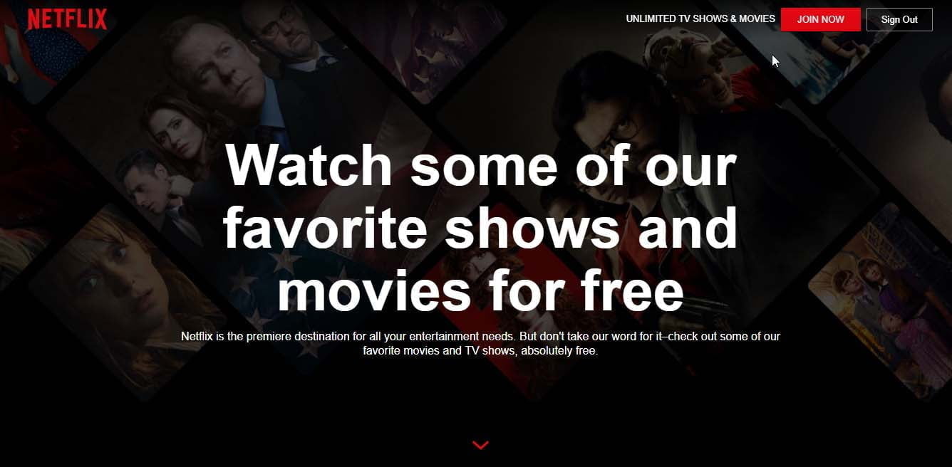 Netflix Watch Free