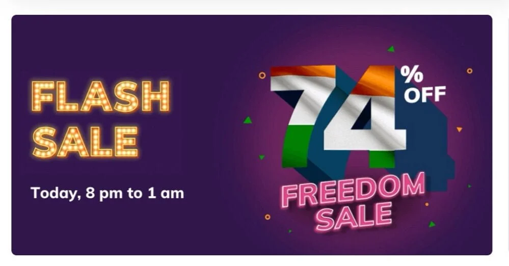 Times Prime Flash Sale