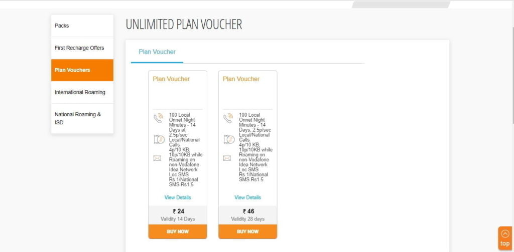 Vodafone Idea launches Rs 46 Plan Voucher