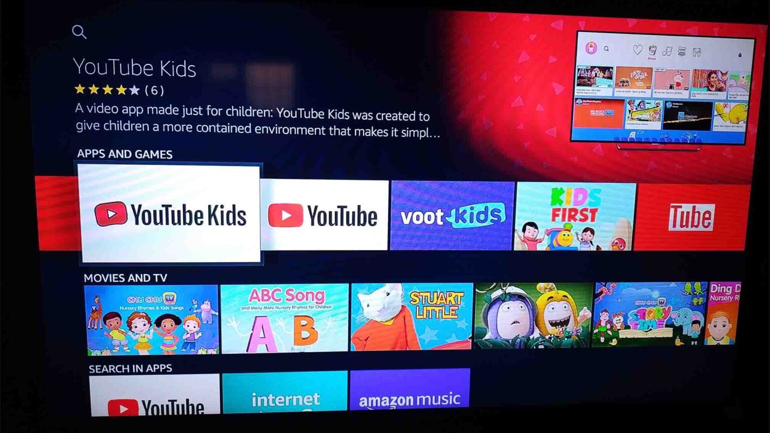 YouTube Kids arrives on Fire TV in India