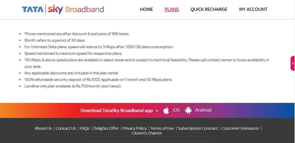 Tata sky recharge plan best sale per month