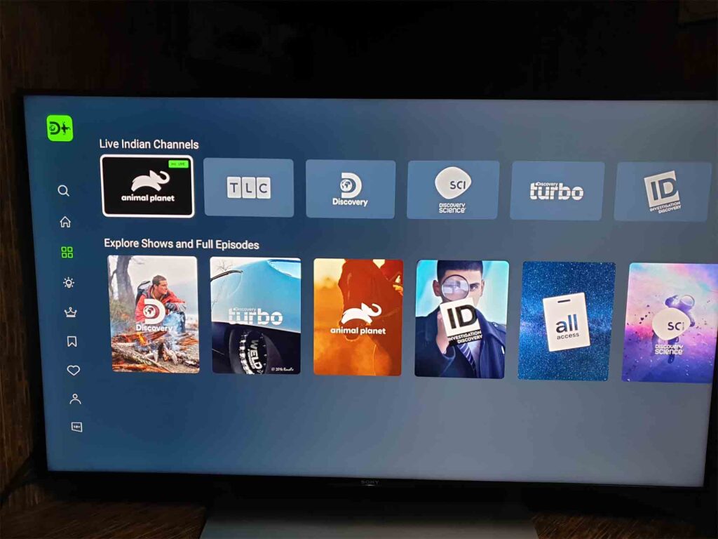 Discovery+ testing live TV channels from Discovery network on its Android apps