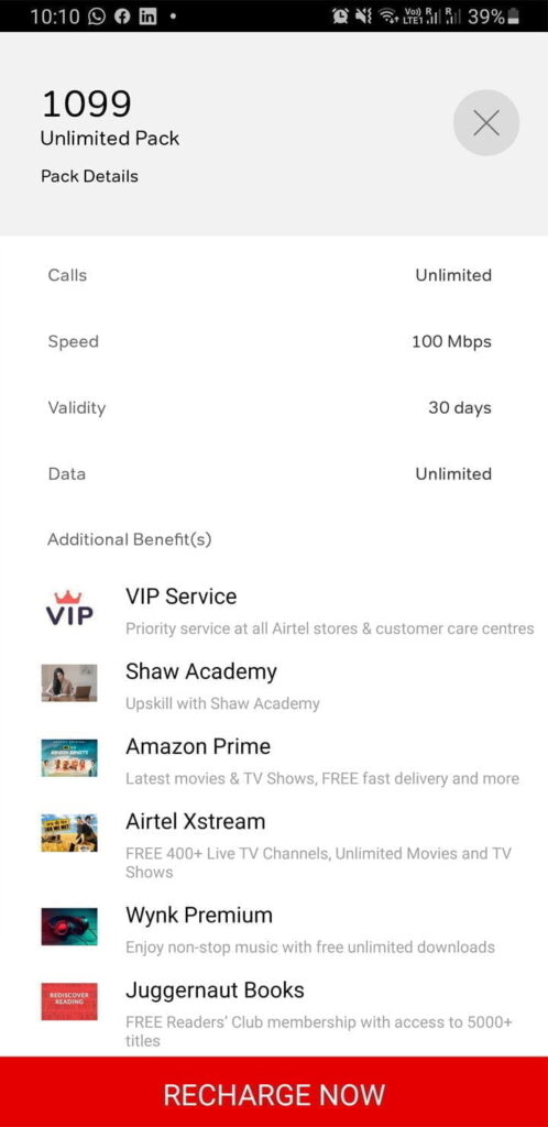 Airtel extends Amazon Prime to 100Mbps broadband plan