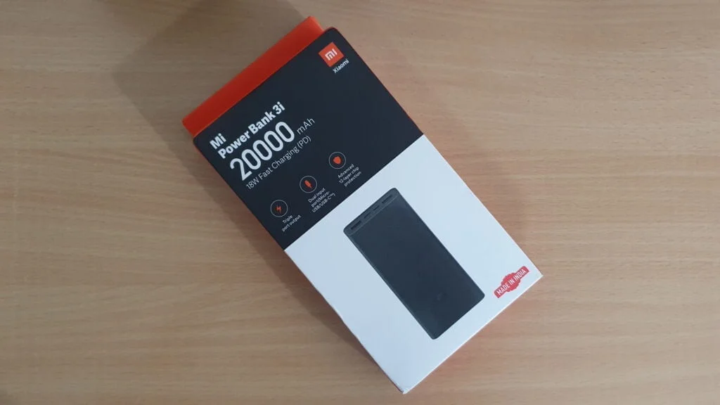 Xiaomi Redmi 20000mAh Power Bank Unboxing 