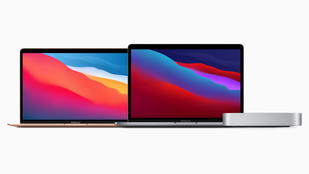 Mac Mini, MacBook Air, MacBook Pro