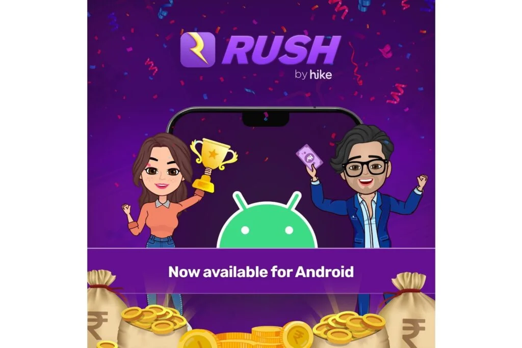 Rush by Hike now available on Android