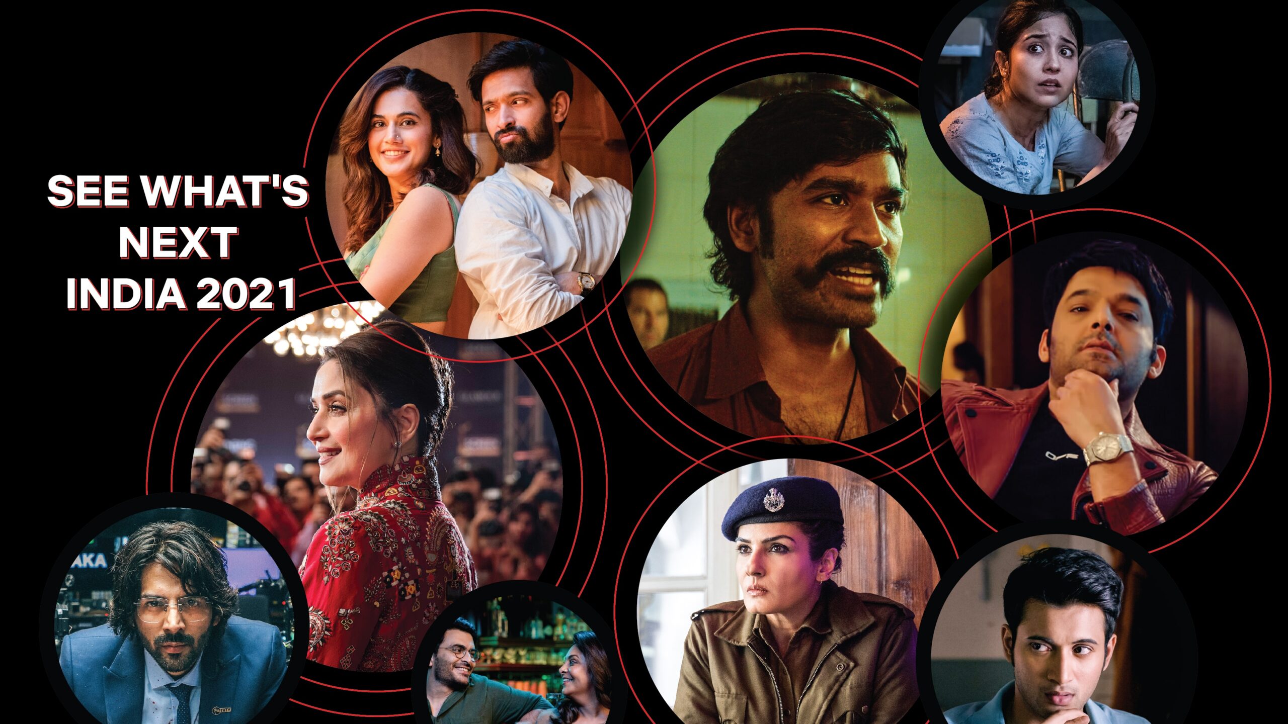 Netflix India unveiled a starstudded 2021 lineup of Indian Originals