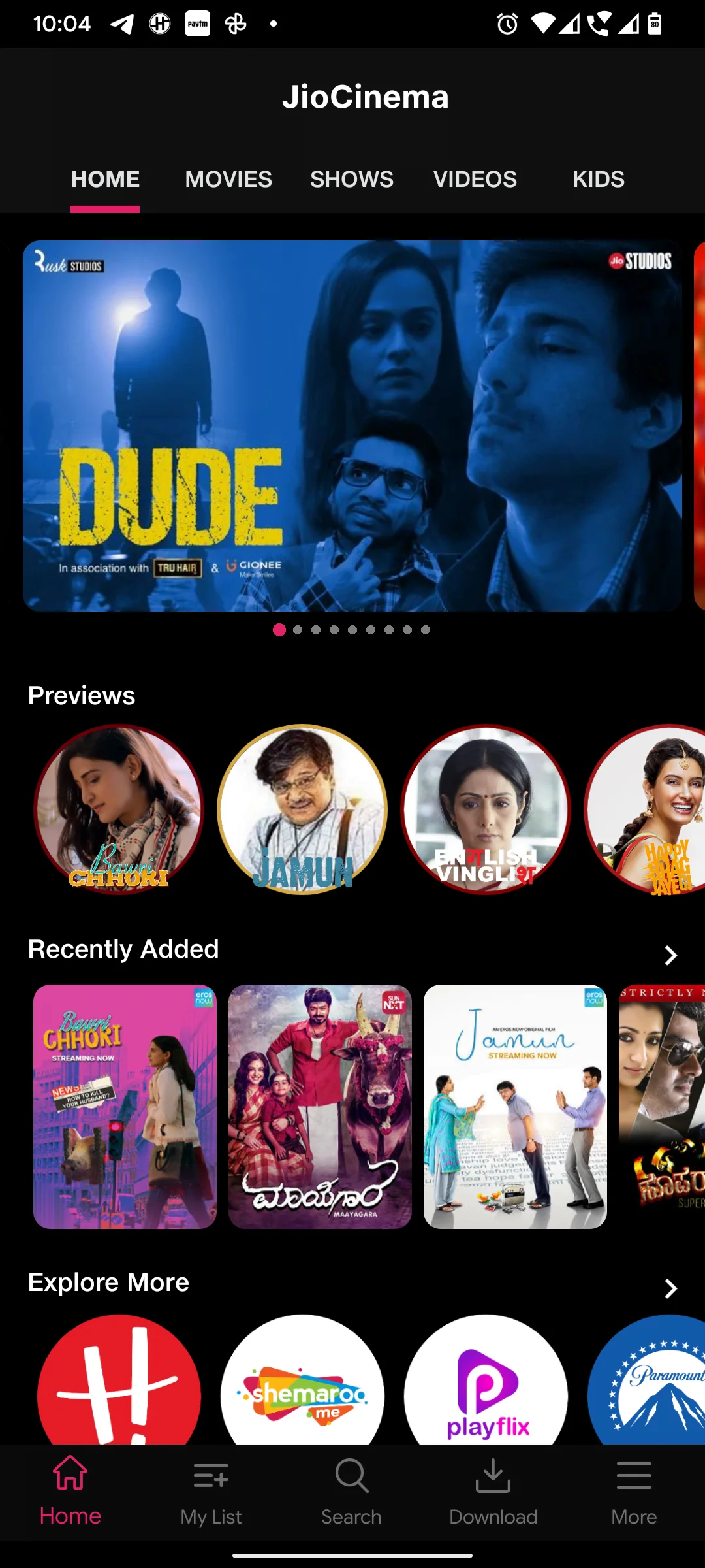 JioCinema App: Dive into Entertainment Bliss