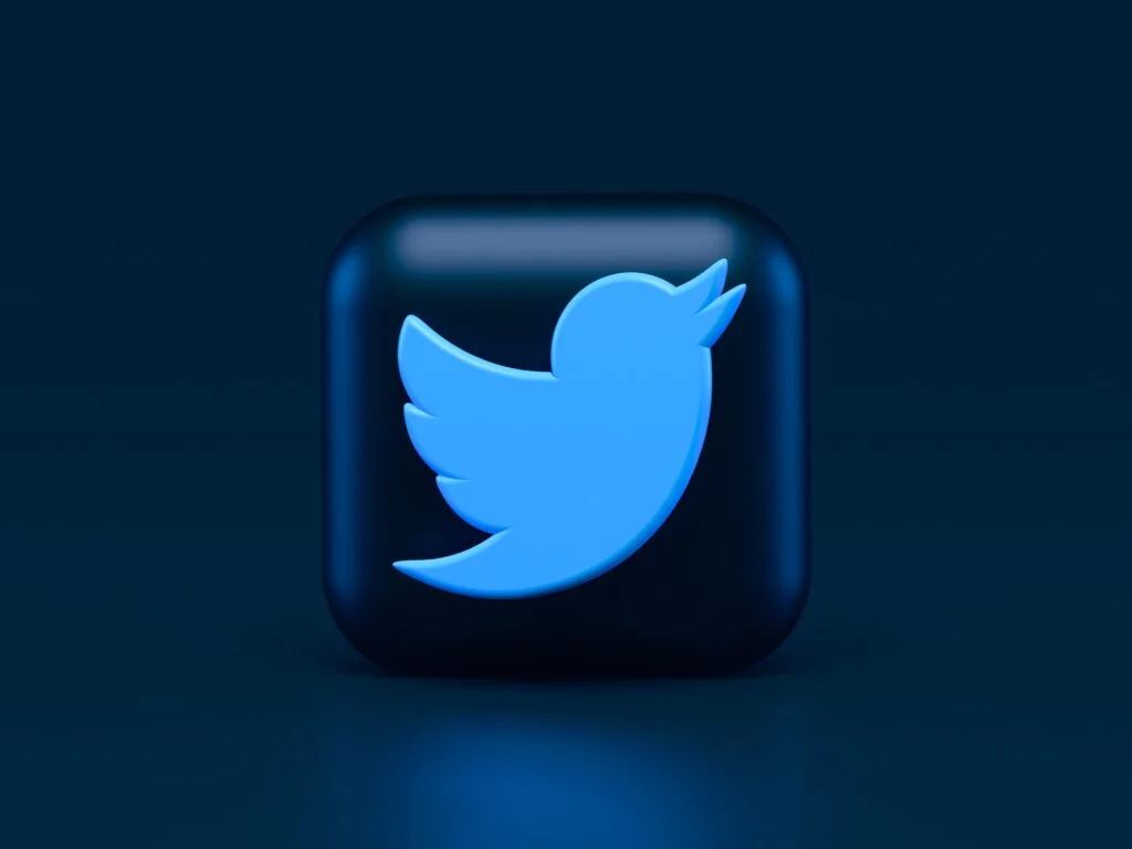 Twitter 3D Logo