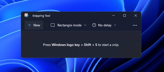 Windows11 Snipping Dark