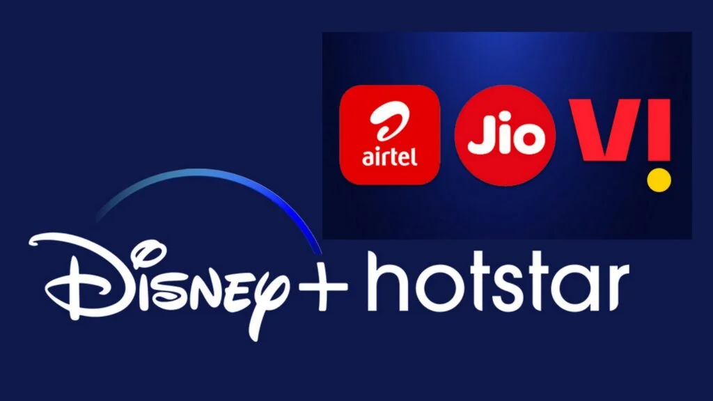 Disney+ Hotstar airtel jio vi