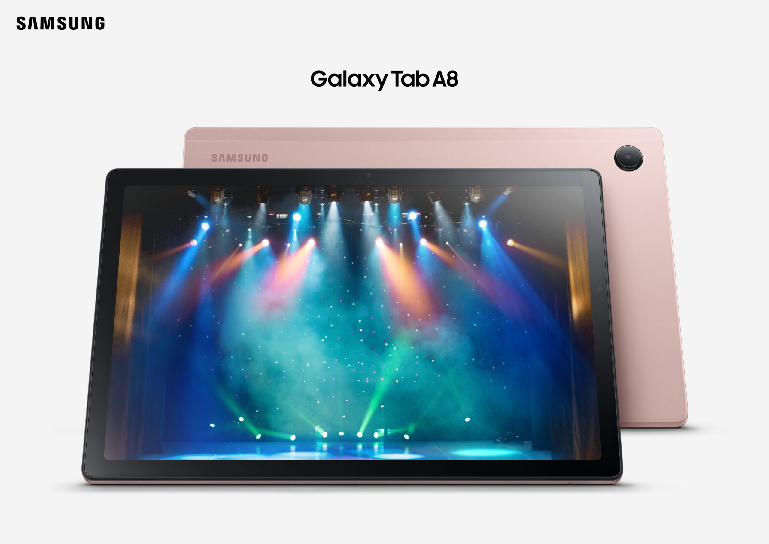 Galaxy Tab A8 Pink Gold scaled