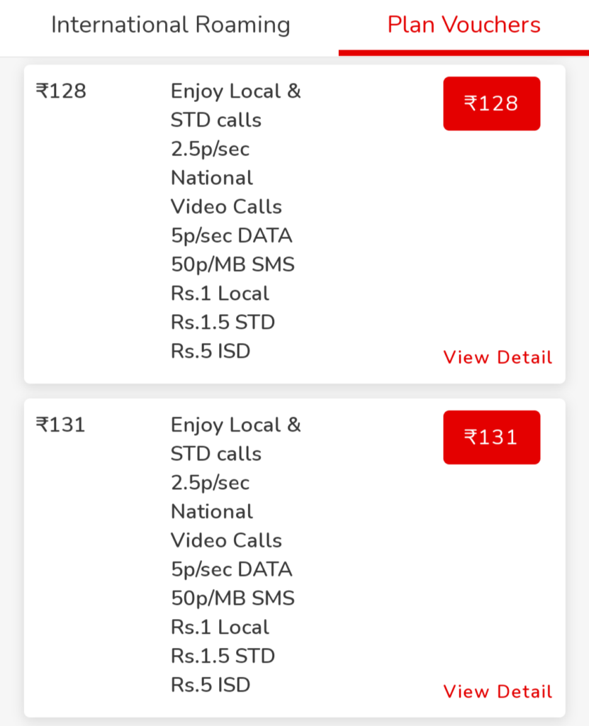 Airtel rate cutters