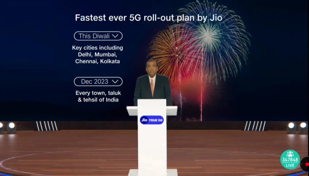 Jio 5G launch