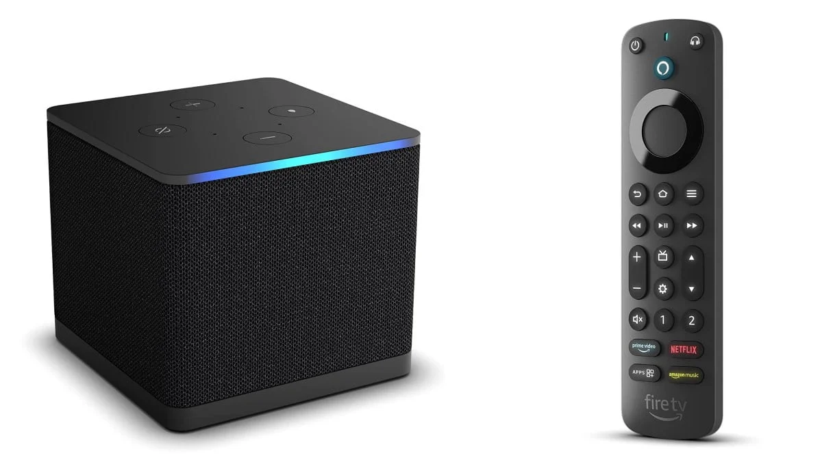 Amazon Fire TV Cube 3rd Gen Alexa Voice remote Pro