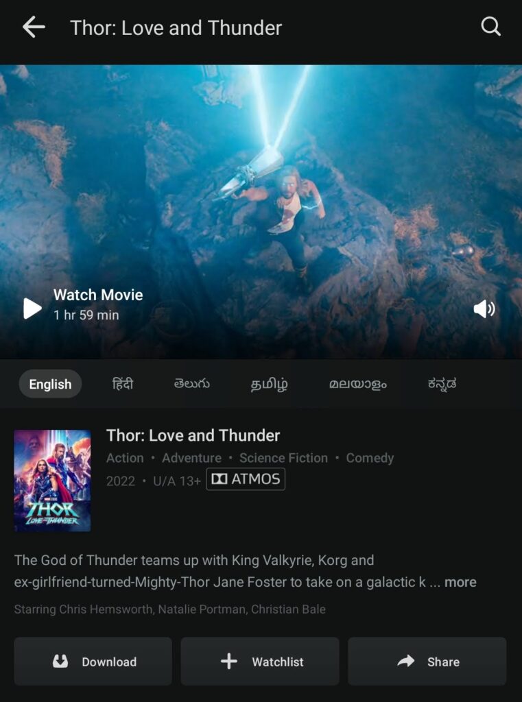 Disney Hotstar Spotted Testing Dolby Atmos Support On Android Rollout