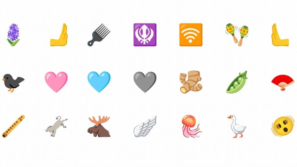 Google new emojis