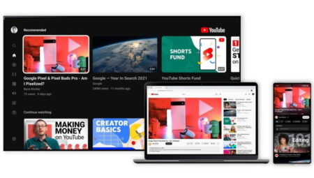 YouTube updated look and features