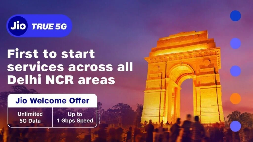 Jio True 5G Delhi-NCR