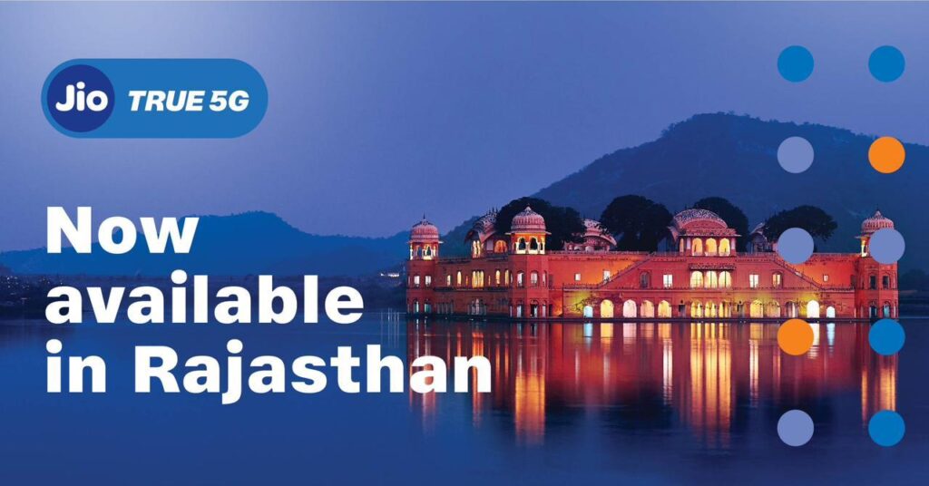 Jio 5G Rajasthan