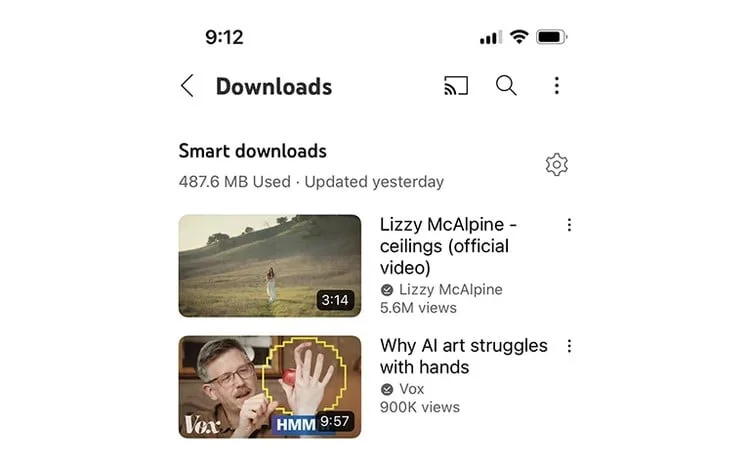 Smart Downloads YouTube Premium