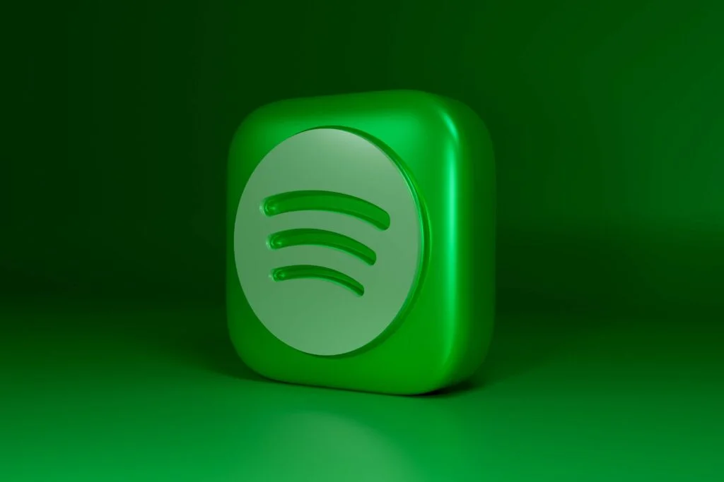 spotify 3d graphic