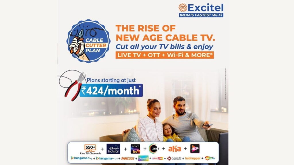 Excitel Cable Cutter broadband plans