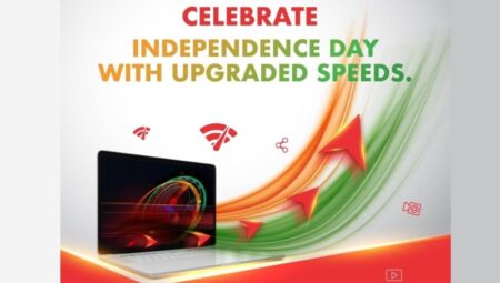Act Fibernet free speed upgrade Independence day offer