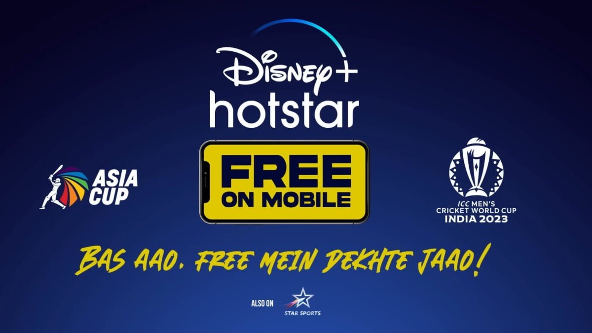 Disney+ Hotstar to live stream Asia Cup and ICC Mens World Cup 2023 for free on mobile