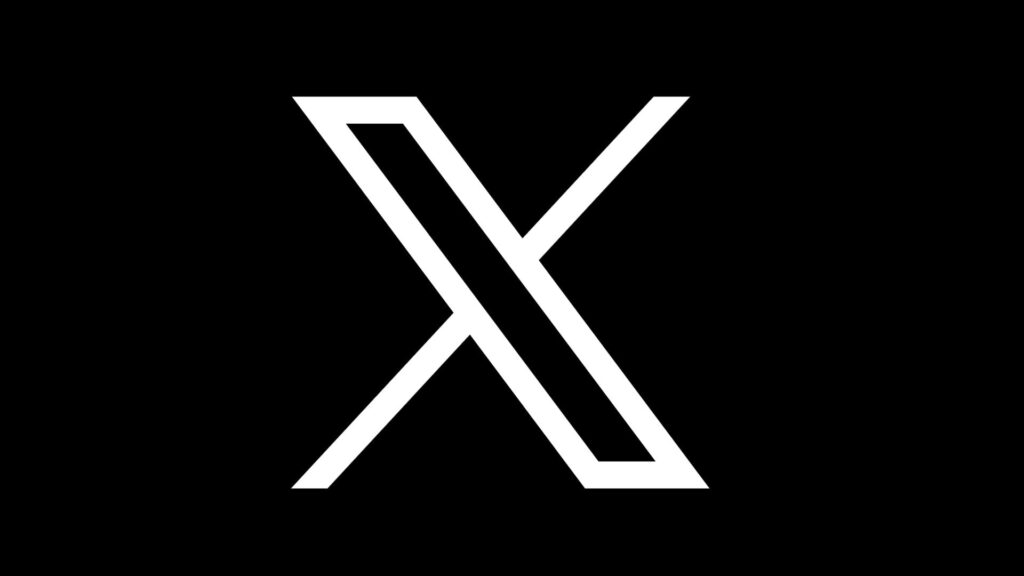 Twitter X logo new