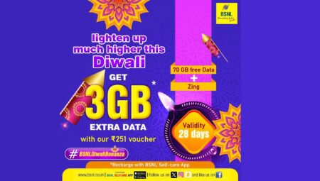 BSNL Diwali offer on Rs. 251 data plan