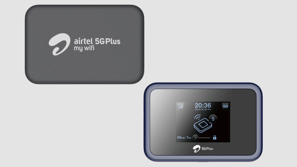 Airtel 5G Plus My-wifi MF501 data card featured