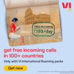 Vi International Roaming at Rs 133 per day