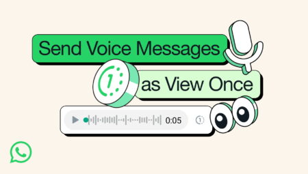 WhatsApp View Once voice messages feature