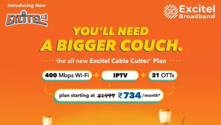 Excitel Rs. 734 plan
