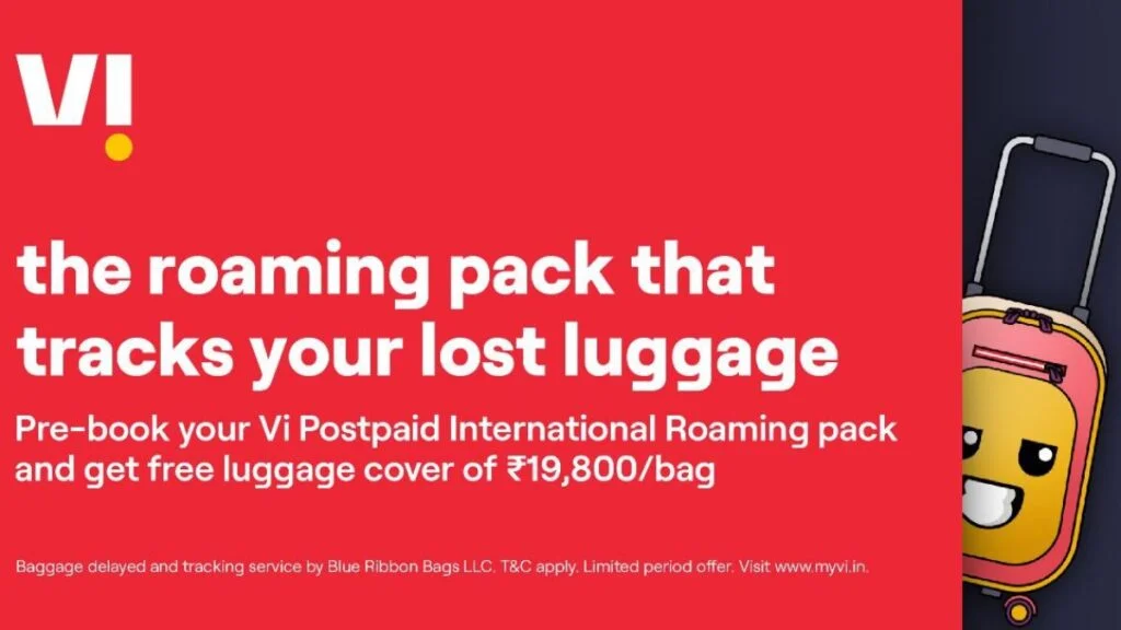 Vi partners with Blue Ribbon Bags to offer baggage protection