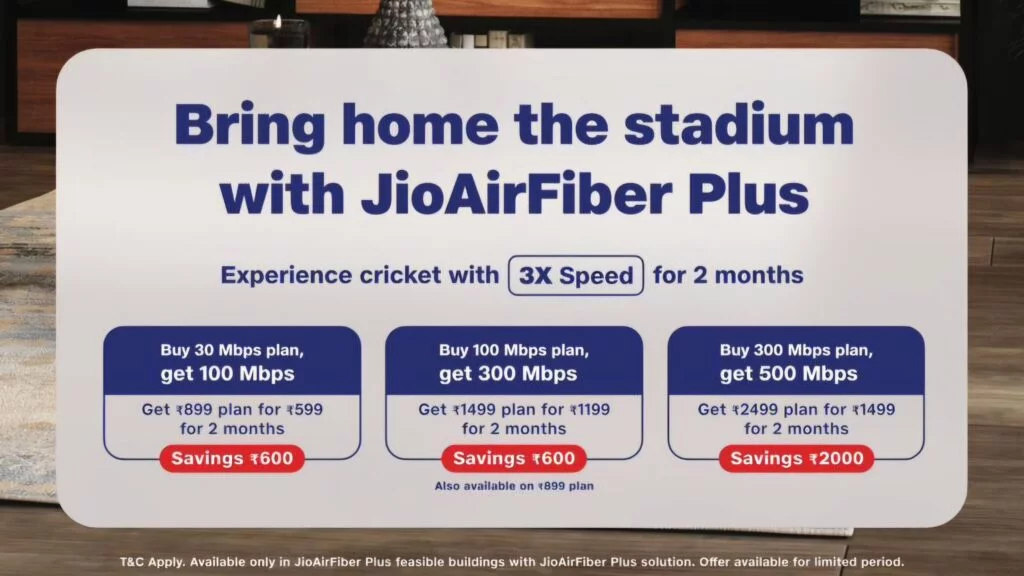 Jio AirFiber Plus Dhan Dhana Dhan offer details