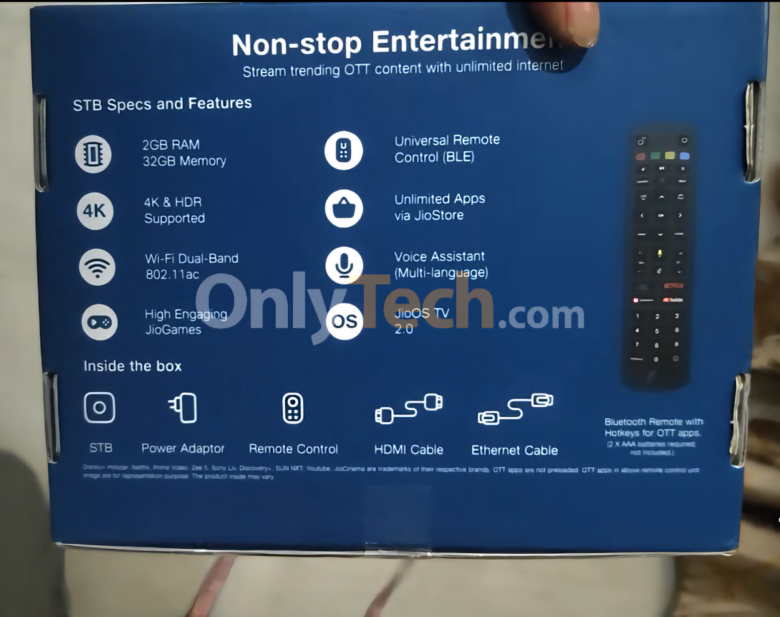 Reliance Jio launches new set-top box for AirFiber customers